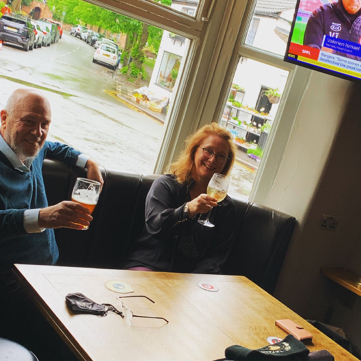 First customers to be inside in 2021 🍺🥂🎉