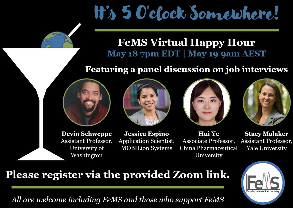 Females in Mass Spectrometry (FeMS) tweet media