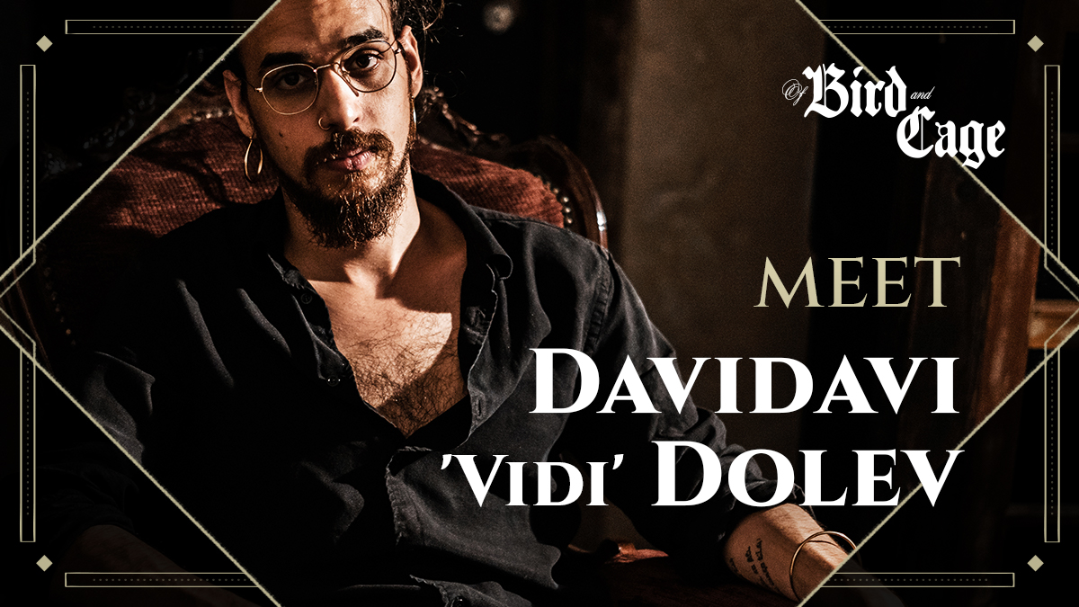 BirdcageProject's tweet photo. Davidavi 'Vidi' Dolev is the lead singer of #GunnedDownHorses and #SubterraneanMasquerade. In #OfBirdandCage he voices the dark and complex character of Bres Lupus. Find out how he joined the project and how he influenced the character:
🔗 https://t.co/jCrNyBovBI 

#PlayTheMusic https://t.co/EL3u6fcvRV