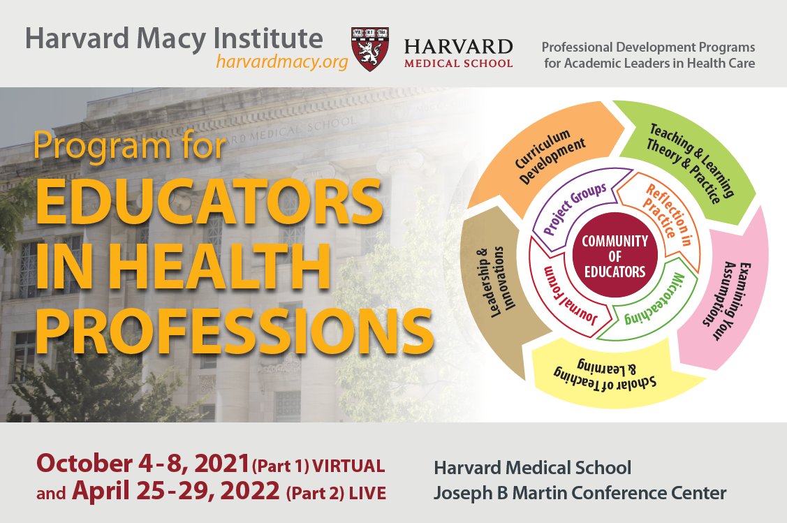 Harvard Macy tweet media