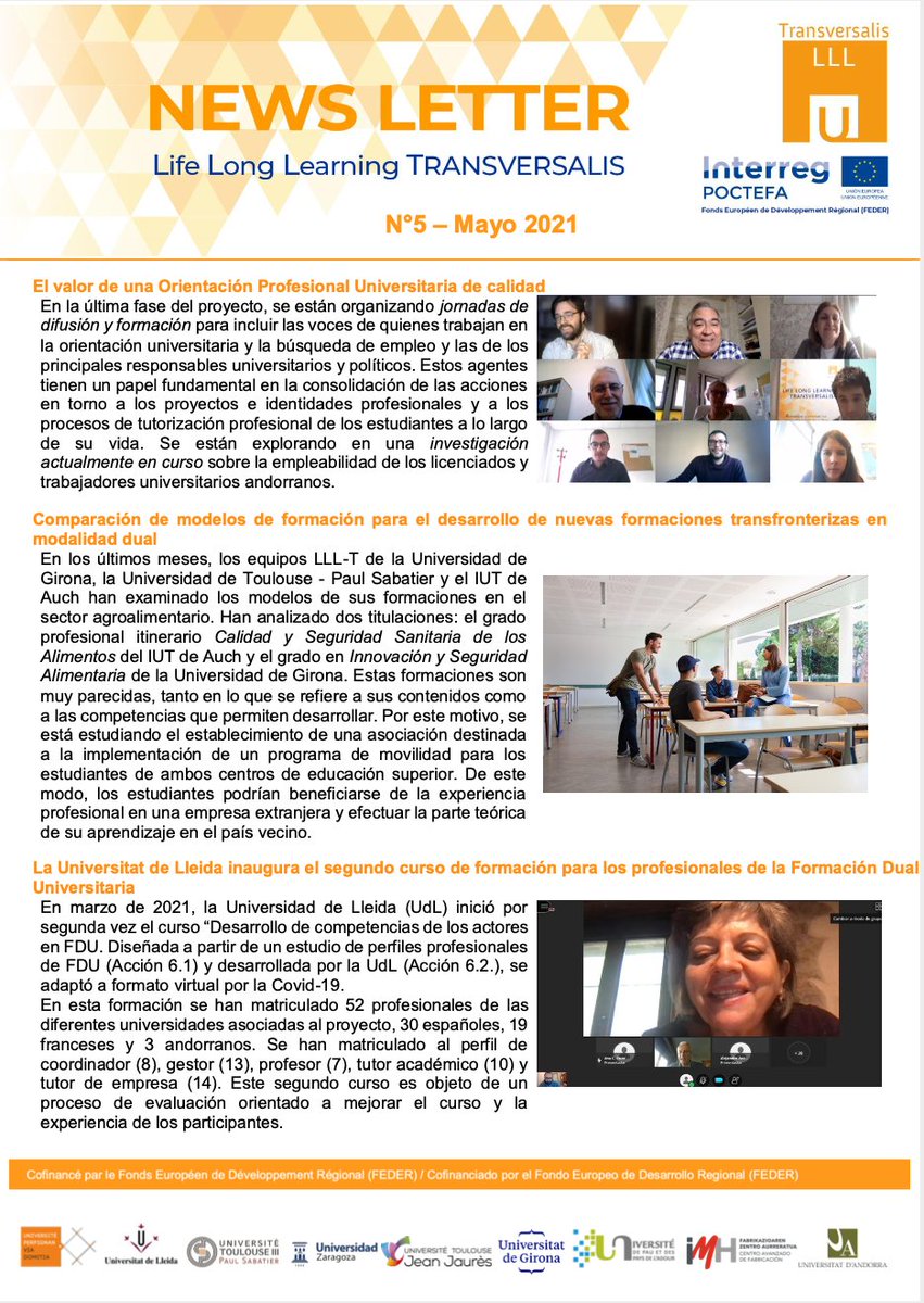 d_transversalis's tweet photo. 📫🇪🇸 Aquí está la Newsletter n°5 del proyecto 3L-Transversalis ! 🇪🇺👇 #formacióndualtransfronteriza #ACPtransfronterizo

Más información en nuestro sitio web 👉 https://t.co/cYz5cUHJKR https://t.co/EsLsiR04hf