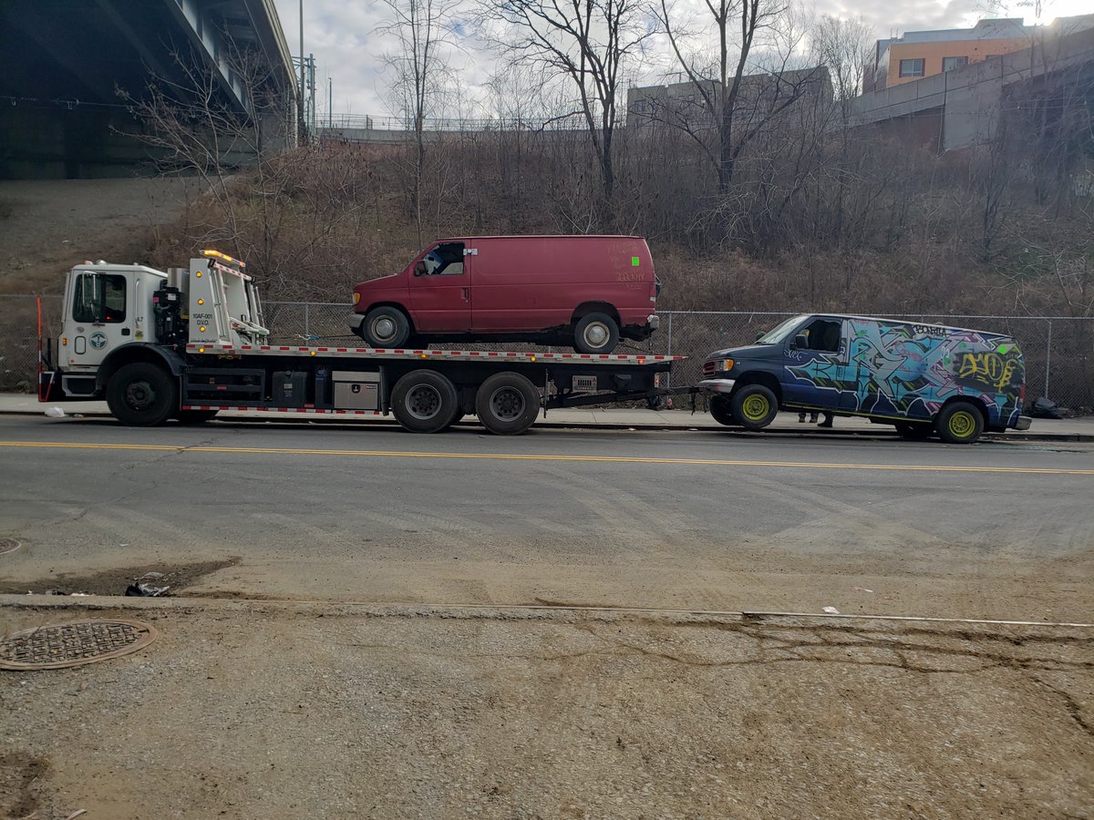NYCSanitation's tweet photo. #DYK: DSNY has been removing derelict vehicles for 50+ years. In 1988, we removed nearly 150,000 derelict vehicles Citywide – the record high for a year. See the photo for our progress! See a derelict vehicle? Report: https://t.co/55asbfuzAj #140Strong https://t.co/2ydITycXbI
