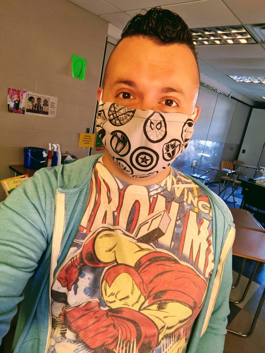 mrwigleharris's tweet image. B is for Book Character. I dressed to honor my favorite comic book character, Iron Man. Comic books really provided me with an escape when I was young...and even do today. Only 25 days left! @eastironms #embraceyourinnernerd #ironman #mrstark #avengers