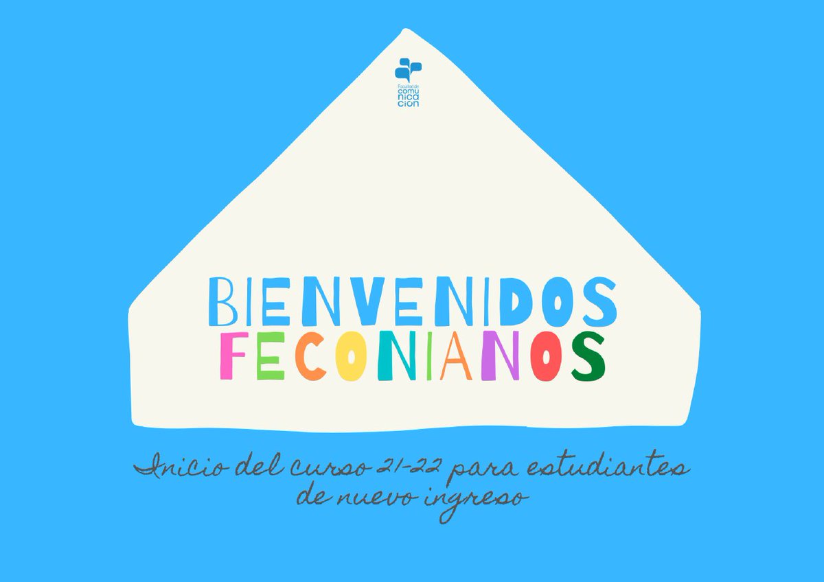 fcomUH's tweet photo. Hoy nuestra casa crece 💙💙💙. ¡Bienvenidos todos los estudiantes de primer año! 👩💻👨💻 A través del EVEA-UH y en comunicación con nuestros profes 👩🏫👨🏫 comienza el curso 2021-2022. 📲📚 💻✍️📖 #FCOMenEVEAUH #FCOMenCasa #Curso2021 #SomosUH https://t.co/zsrcziQQdH