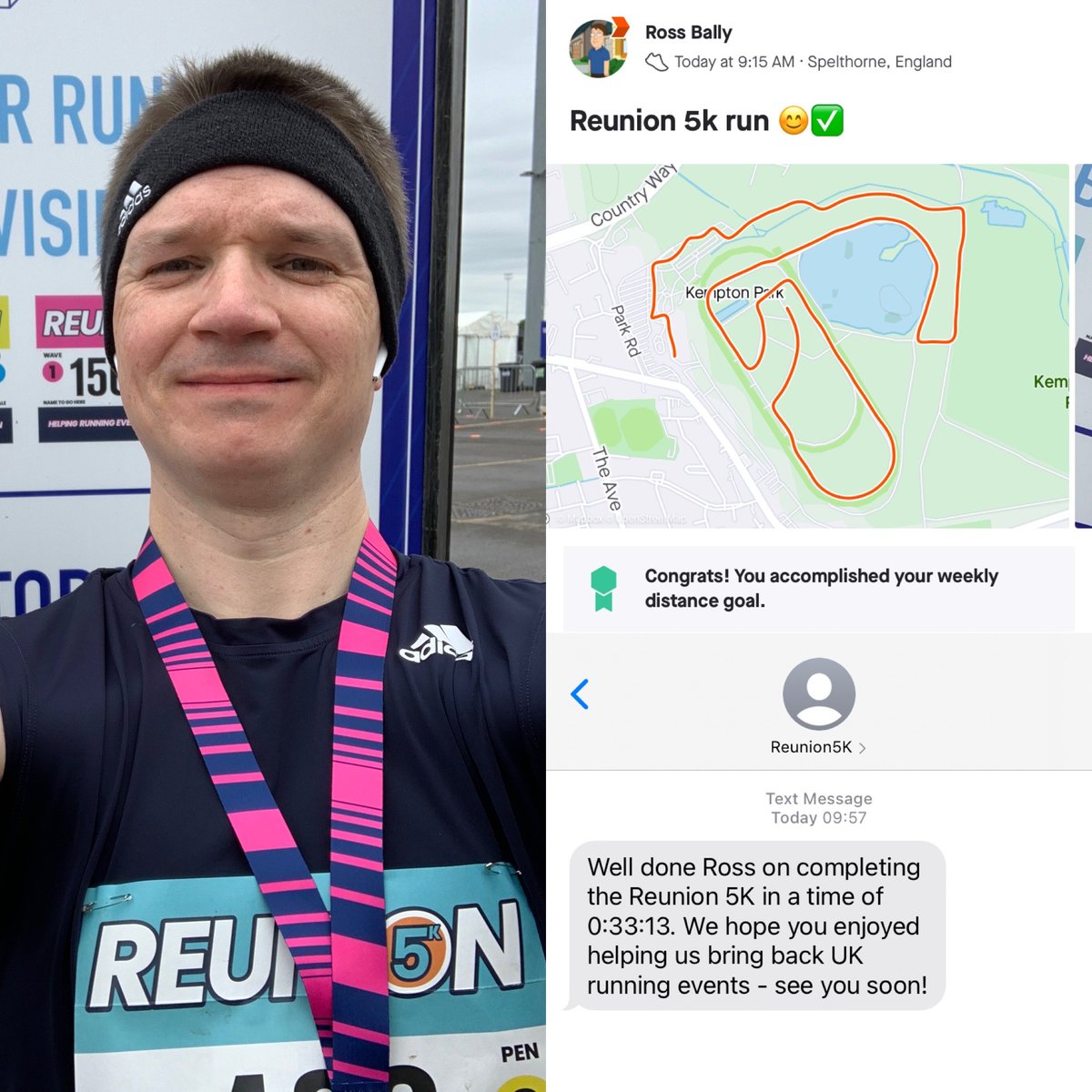 WandsworthComm3's tweet photo. Congratulations to Wandsworth Community Transport's own operations administrator Ross Bally on taking part in the Reunion 5k event at Kempton Park racecourse on Saturday 15th May, completing the run in a personal best of 33 mins and 13 secs.  Well done Ross, keep on running. https://t.co/WzCFI5vsTt