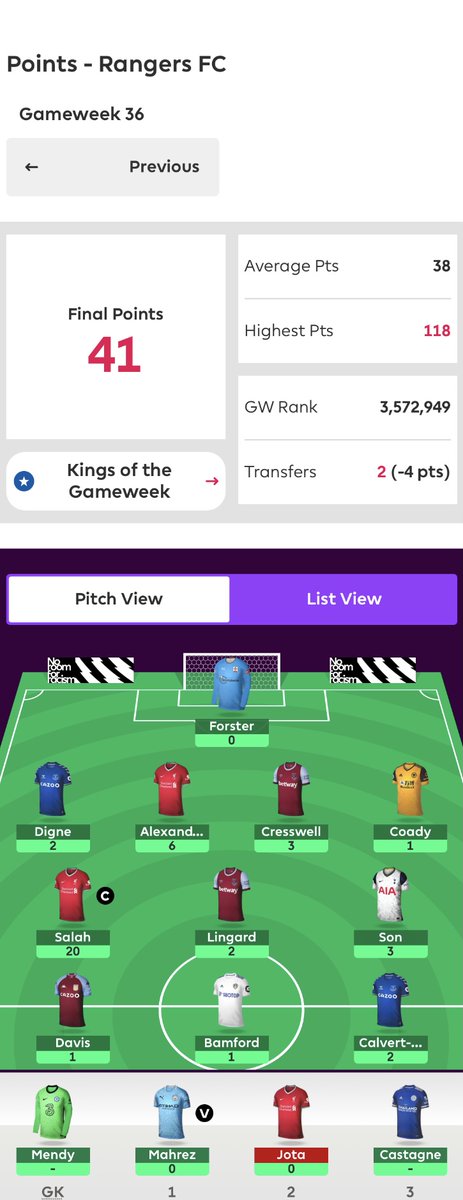 OfficialFPLCup's tweet photo. Bet Cafee and team ‘BetCafe’
Ranked 1,142 overall 
No Chips Remaining
Respresenting Portugal 🇵🇹 and @Wolves 
vs.
James Taylor and team ‘Rangers FC’
Ranked 77 overall
No Chips Remaining
Representing Australia 🇦🇺 and @LFC https://t.co/H2764XLA7r