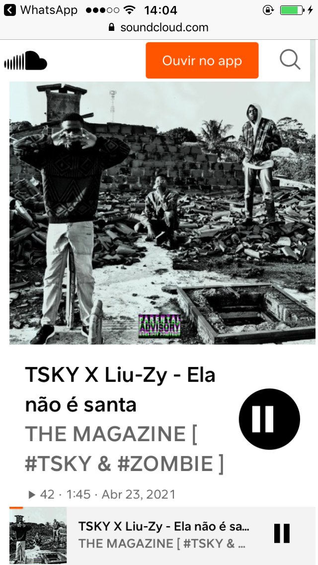 2AChongo's tweet image. Ouça TSKY X Liu-Zy - Ela não é santa de THE MAGAZINE [ #TSKY &amp;amp; #ZOMBIE ] no #SoundCloud
soundcloud.app.goo.gl/S3KE5
Peço que curtam e façam Rt para os outros curtirem o beat