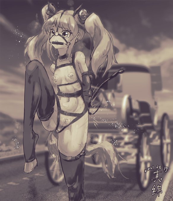 昔描いたポニーガールルリちゃんを描きなおしたものになります
フルカラー版はこちらからお願いします
https://t.co/KXdWYXSq0M 
皆様の支援に支えられてちょっとは小マシな絵になってきたかと思います
これからも精進していきますのでよろしくおねがいしますぞい! 