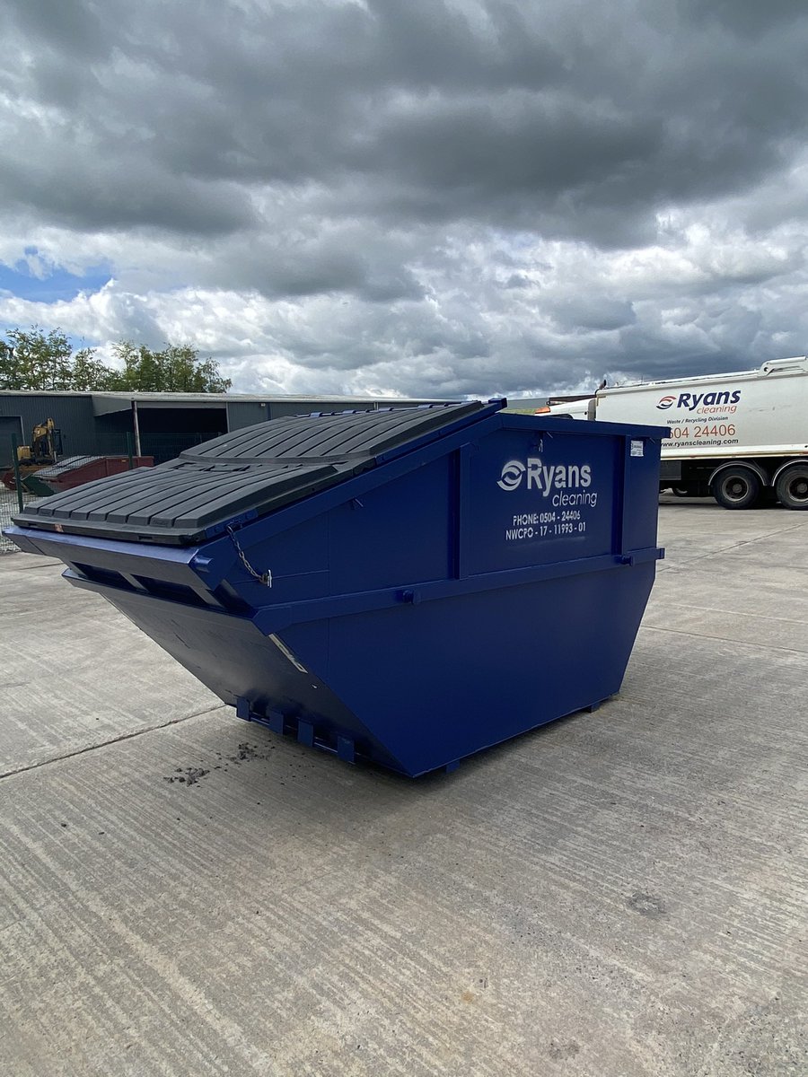 RyansCleaning's tweet photo. ♻️ SKIP HIRE ♻️

We have enclosed skips for those needing a fixed skip on site, ideal for the ever changing Irish weather 🌧 

Full range ⬇️

⏺ 6 Cubic Yard
⏺ 8 Cubic Yard
⏺ 14 Cubic Yard
⏺ 20 ROR0
⏺ 35 RORO

Contact us today ⬇️

☎️ 0504-24406
📧 info@ryanscleaning.ie

#rcwr https://t.co/PypHmm0ud8