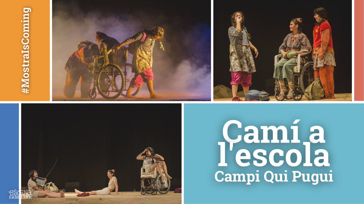 EscenaFamiliar's tweet photo. #MostraIsComing: “Hi ha històries que et commouen i és important compartir-les, perquè és quan ets més honest” és el cas de 'Camí a l'escola', de @campiquipugui1 

Llegeix-ho📲https://t.co/ZKwLi1FjSA
🤩Podrem veure'l a @mostraigualada https://t.co/HrLjECvOsv