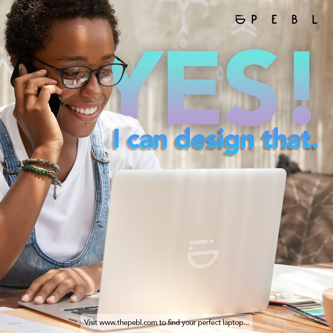 PEBLcomputers's tweet image. So much more is possible with PEBL Laptops. Built in Graphic Cards available from NVIDIA to support the designer in you.

Visit thepebl.com for more information.

#PEBL #NVIDIA #peblpower #designwithpebl #yesican #namibia #peblopus #peblcomiq #getyoursnow