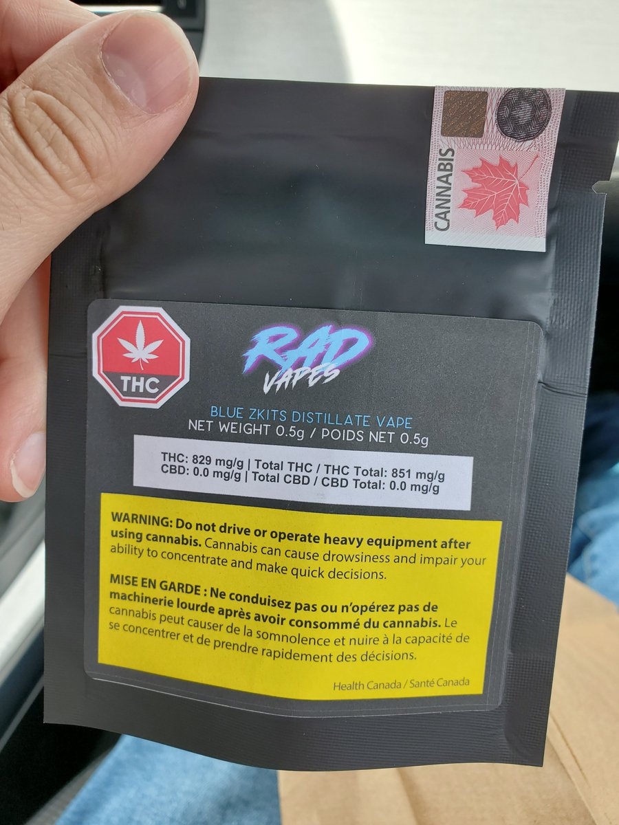 . Didnt realise rad was under <a href="/Premium5ive/">David S</a>.

But their vape cart  blue zkits is probably my favorite one out there at the moment.

Great high with a very nice taste like a blue kool aid slushie.

This is gonna be in my main rotation for sure.