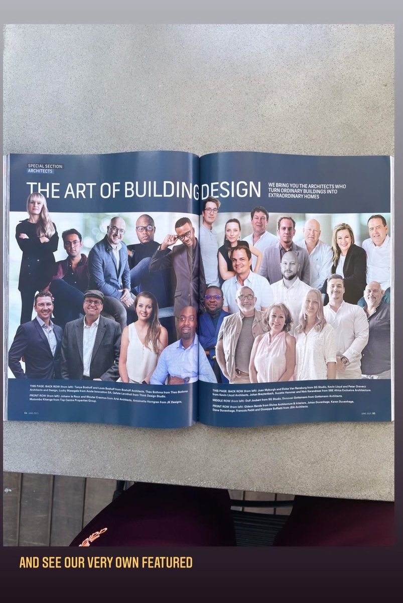 arquetect's tweet photo. We are very excited to be featured, for the 3rd time again in this year’s @SAHomeOwner #ARTOFBUILDINGDESIGN special feature.. get yourself a copy to read more about our design story. 
Our contact details are there for consultations for any design related inquiries.. https://t.co/XMDKN5AL0A