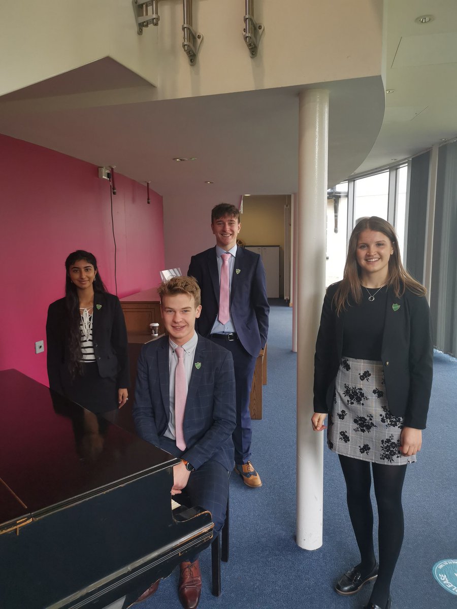 This morning we presented our newly appointed Heads of School with their badges. Congratulations Sophie, Ed, Srishti and Ben. It was an incredibly tough selection process and we look forward to seeing what each of you will bring to the roles <a href="/Grange_Cheshire/">The Grange School</a> #liveyoureducation