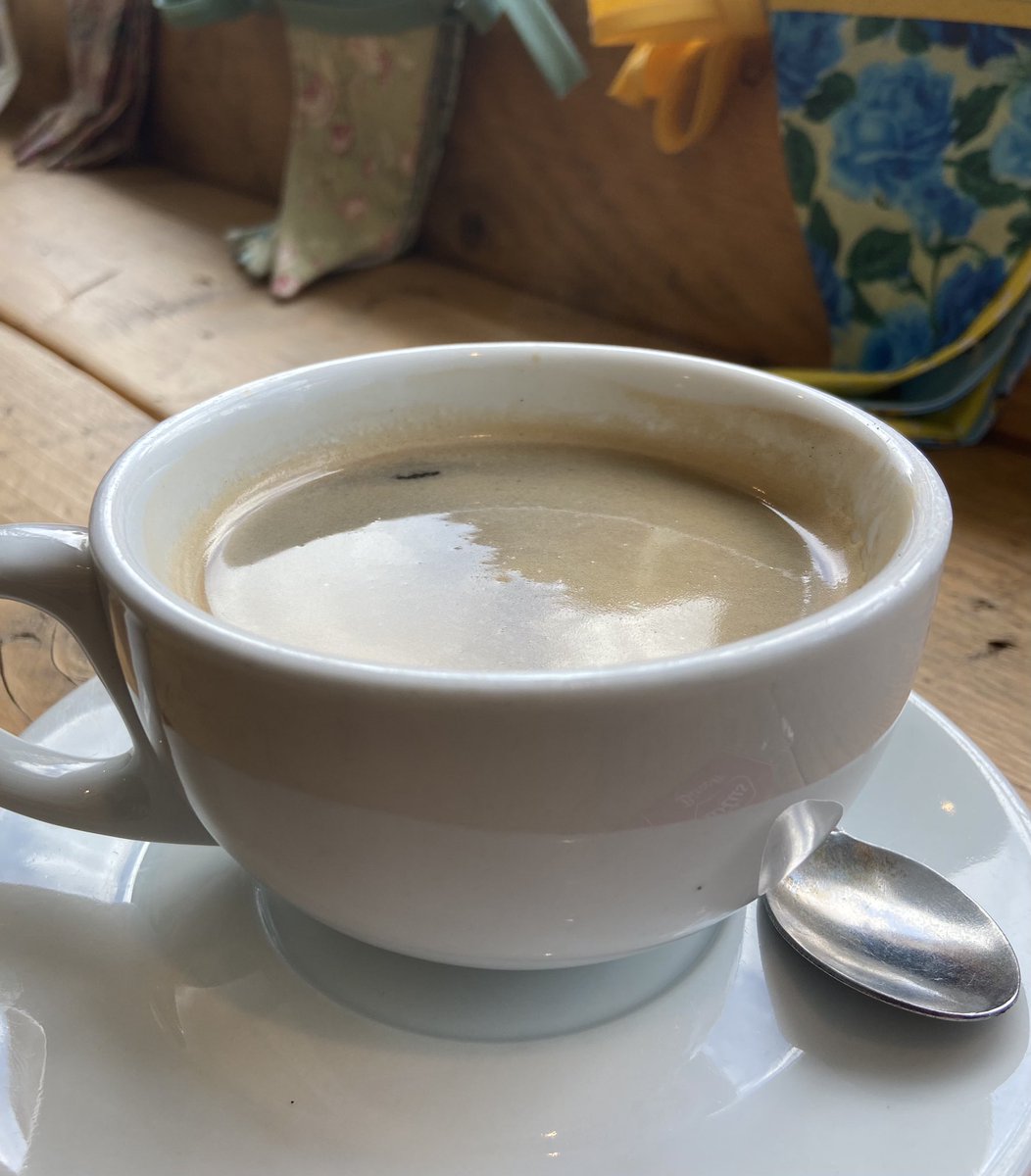 It’s not a pint but lovely to be sat inside vibrant, full cafe supporting the hospitality industry today...good luck to all hospitality venues with their re-opening this week #LockdownEasing #cafe <a href="/HospAction/">Hospitality Action</a>