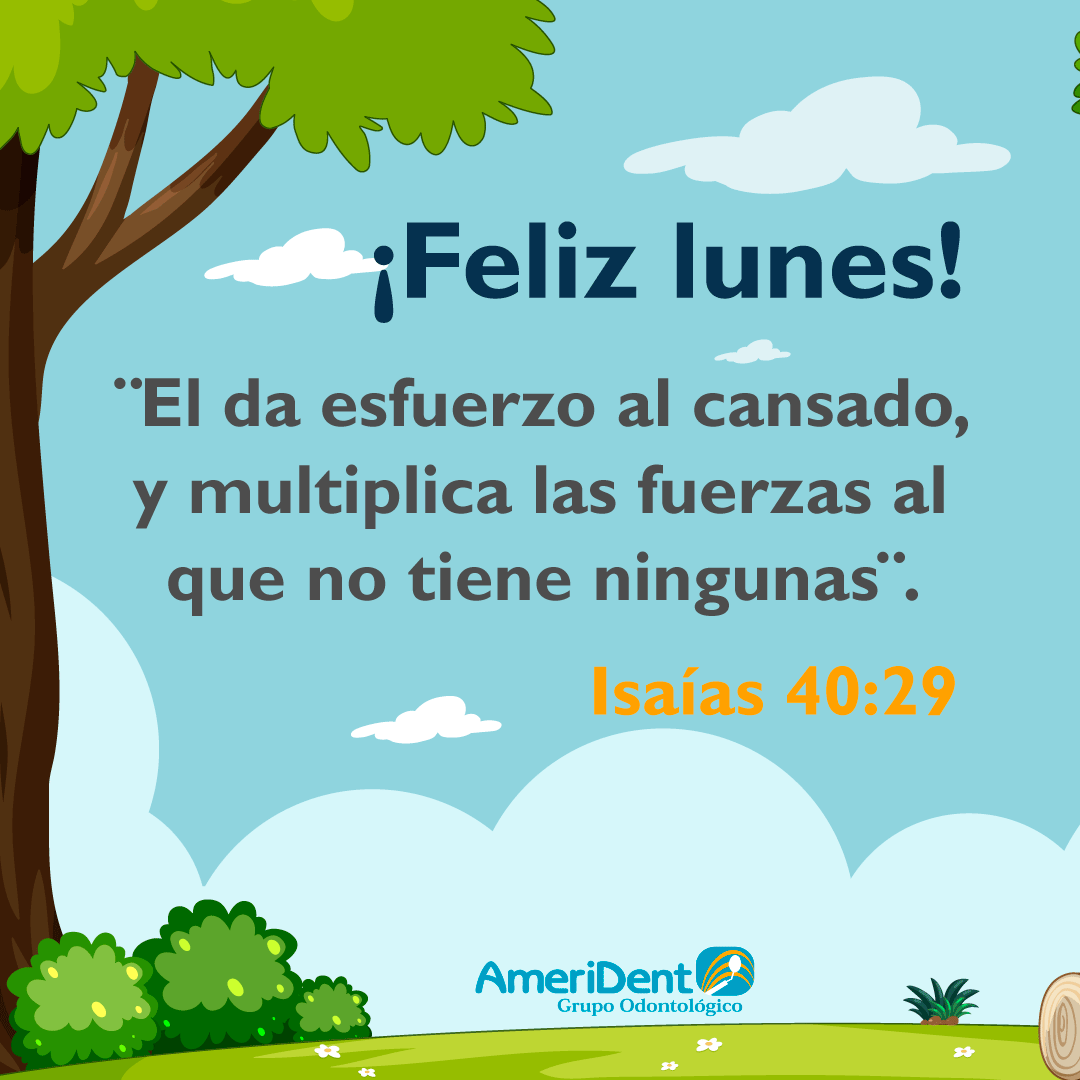 AmeriDentrd's tweet photo. Con esta frase iniciamos la semana.

¡Feliz lunes a todos!

#Ameridenrd
#Nuevasemana
#Nuevasoportunidades
#Felizlunes https://t.co/JxUuzaopHS