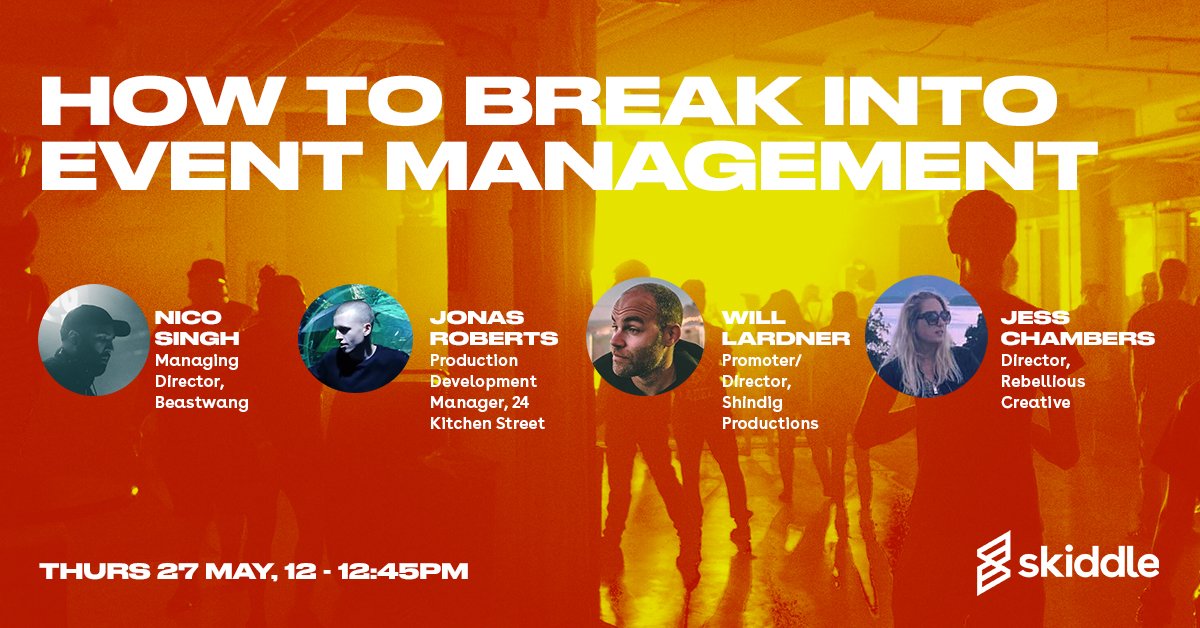 Studying #eventmanagement is one thing, but putting it into practice is another. Don't miss this great opportunity to learn how to make it in the #events industry. Feat. <a href="/BeastwangUK/">👽 BEASTWANG 👽</a> <a href="/24KitchenStreet/">24 Kitchen Street</a> @jchambers05 @weareviableUK 🚨 SIGN UP HERE: loom.ly/00LpeBc