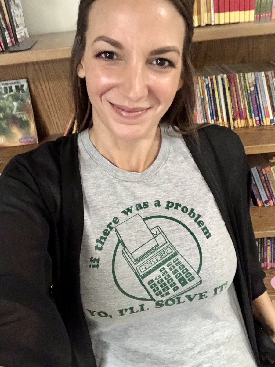 MrsMarsh4th's tweet photo. Today kicks off #IamSTEM week at @CFBRainwater! Since the M in #STEM is math, I thought this would be the perfect teacher shirt for today! @CFBISD #formermathteacher #iceicebaby @DrChapmanCFBISD @DlrMaggie @christy_clain https://t.co/an2oUjpij9