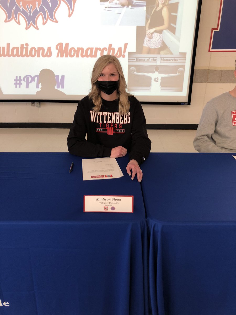 Last week was signing day for <a href="/madisonsloan22/">Madi Sloan</a>! Madi is heading to Wittenberg University to continue her education and basketball career! Congrats Madi, we look forward to watching you continue to grow! We are proud of you!! #PTBM #TEAMS #MoreToCome