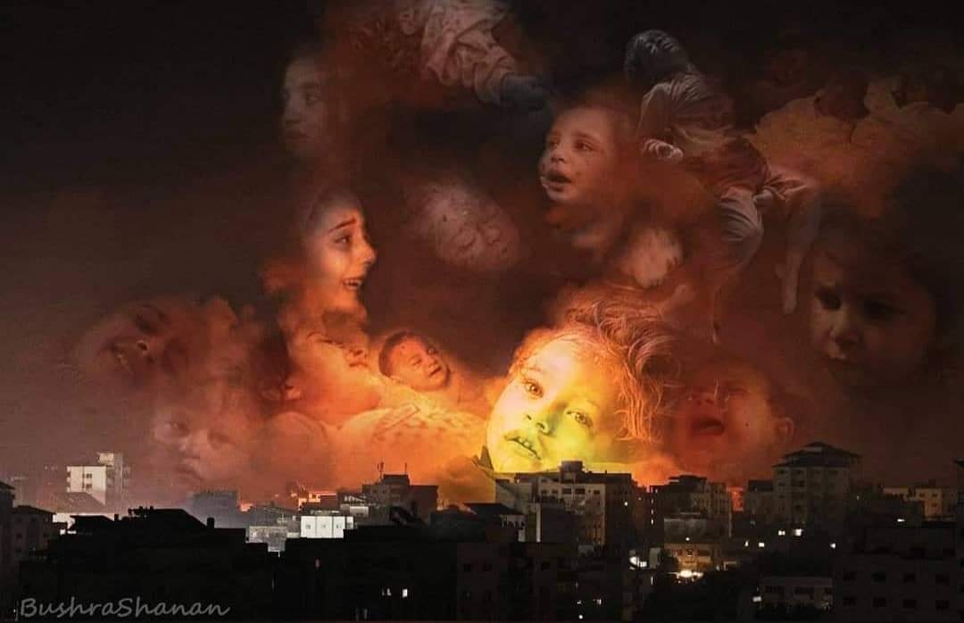 HanaEnvi's tweet photo. #GazaUnderAttak 
#savesheikhjarrah 
#palestineunderattak
🇵🇸#FreePalestine
||STOP BOMBING OUR CHILDREN IN #GAZA https://t.co/76E3Ac7Lrr