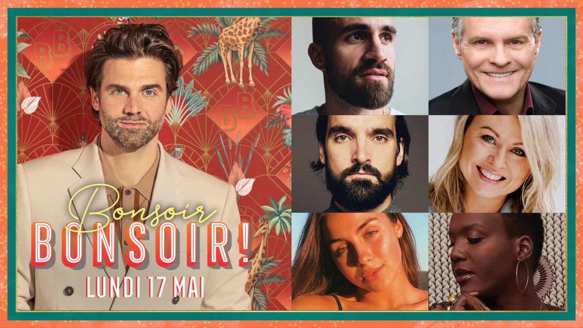 ✨ Ce soir: Jay Du Temple; le retour de Paul Houde; l'auteur Jean-Philippe Baril Guérard; un verre d'eau avec la danseuse Énola Bédard; la conférencière et activiste Alicia Kazobinka; et qu'est-ce que Mitsou fait avant de se coucher ? 🌙 

—21h📺ICI TÉLÉ— #BonsoirBonsoir
