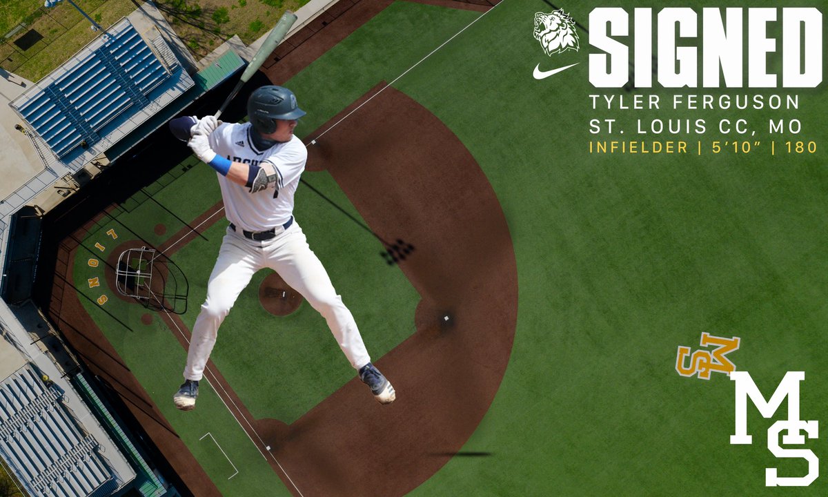 Tyler Ferguson is a Missouri Southern Lion! Tyler is an infielder from St. Louis CC.