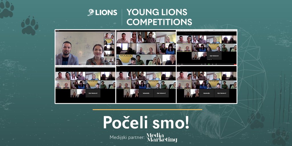 brandingconf's tweet photo. Ovogodišnje Young Lions BiH takmičenje je započelo! 👏🏻 

Želimo puno sreće (i kreativnosti) svim našim lavicama i lavovima 🦁, koji imaju samo 24 sata za pripremu kreativnog odgovora na zadani brief. Pobjednike proglašavamo 19.5., zato #StayTuned. 

#YoungLions #canneslions https://t.co/iKPDivkHeK