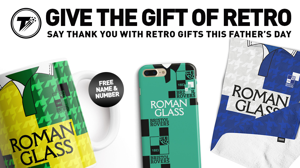 Make it a <a href="/Official_BRFC/">Bristol Rovers</a> Father's Day this year at terracelife.co/BRFC!

It's retro heaven and Dad will love it! #brfc
