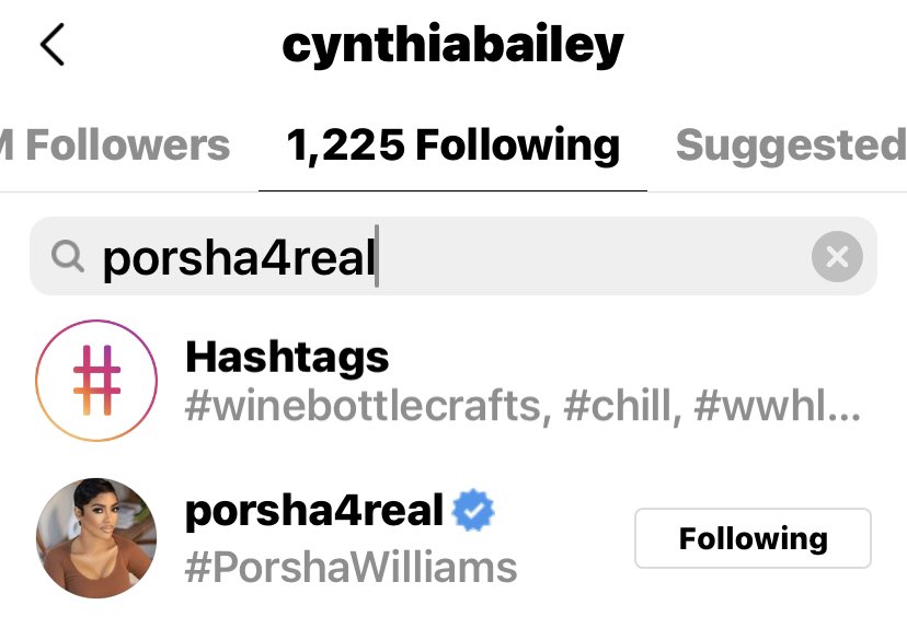 Oh noo!😩
What’s going on between #PorshaWilliams &amp; #CynthiaBailey!?🍑 #RHOA