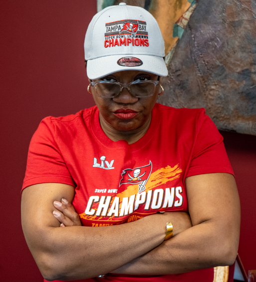 Having a little #SuperBowl wager was a lot more fun when it was the other team paying off! But, a bet's a bet... So, here I am Friday wearing the #GoBucs gear our friends at <a href="/HCCFL/">HCC Florida</a> sent. I think I look as happy as I felt... 🏈😭