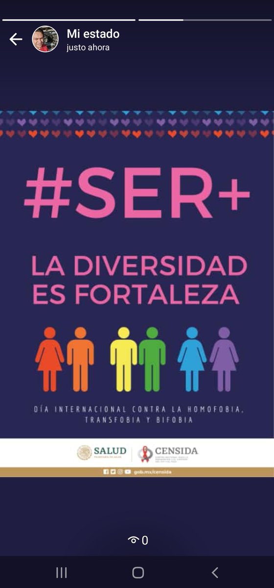 ProgVIH_EdoMex's tweet photo. #LGBTIQ+,#DiaInternacionalContraHomofobia2021, #NoDiscriminacionLGBTIQ+,#MéxicoIncluyente, #Ser+ComoSociedad, #DiversidadLGBTIQ+ https://t.co/zbQhAOD0Tu