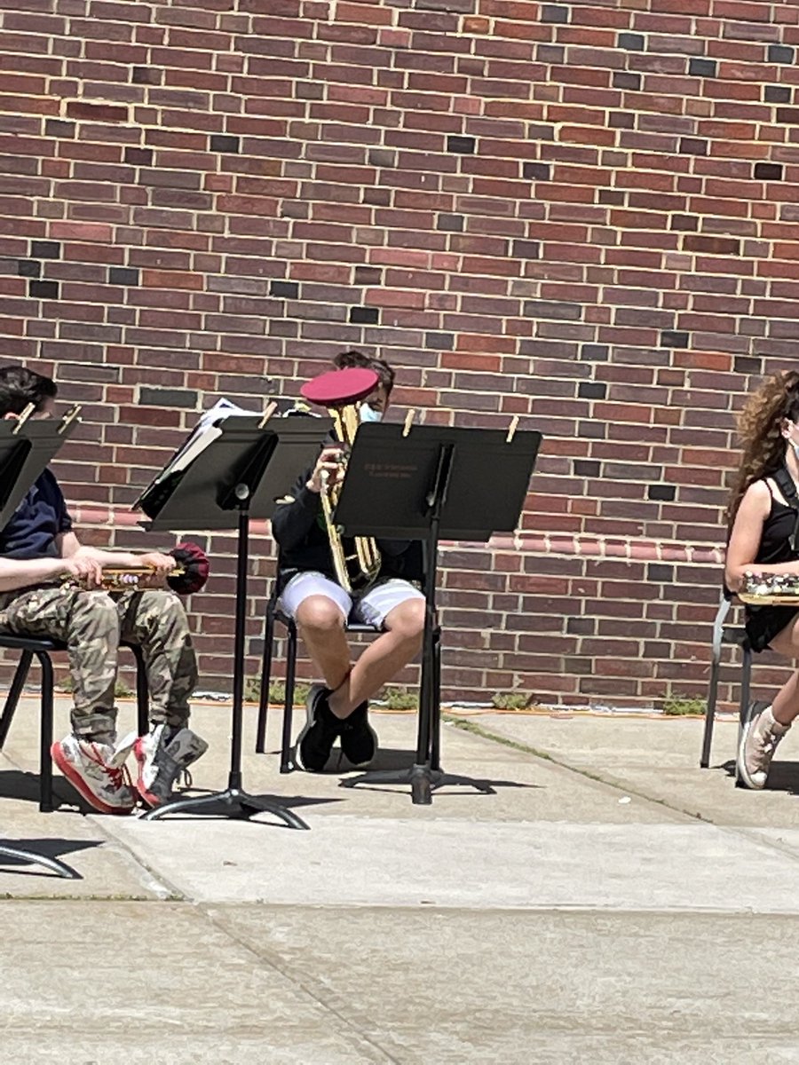 DebNovick's tweet image. GWL PUP today!! We’re so proud of our band instrumentalists and Mr. Blake. Bravo!!