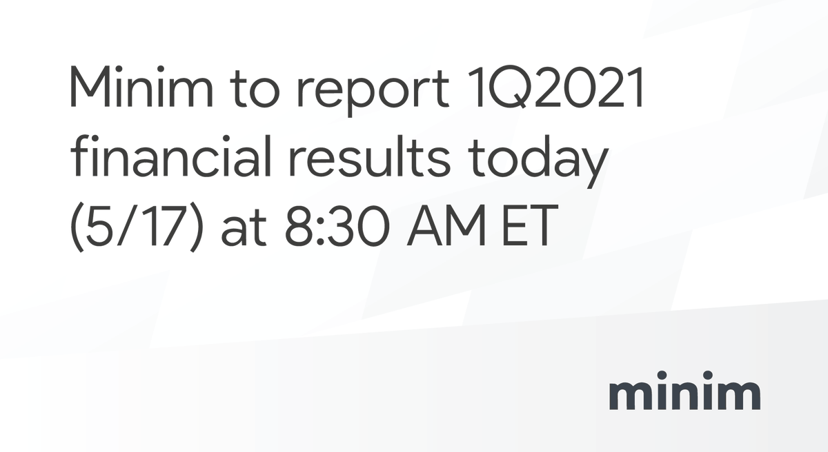 MinimSecure's tweet image. The recording and slide deck for the $MINIM Q1 earnings call are now available: hubs.ly/H0NvXdj0

#otcqb #octmarkets #investments #finance #marketforecast #marketgrowth #marketdata #nasdaq #filing #investment #investing #financenews @OTCMarkets