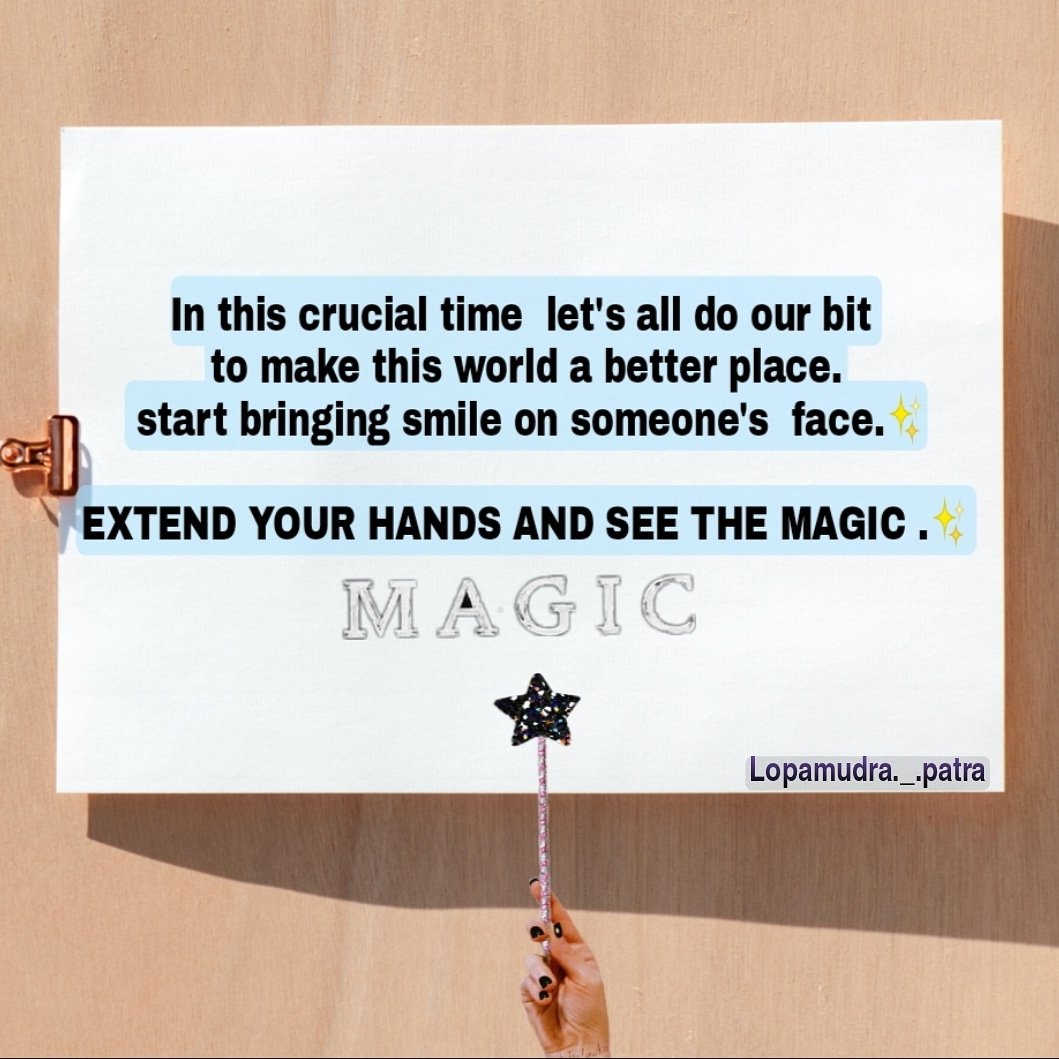 heyshona__'s tweet photo. " It's time to keep humanity at priority and help each other in any way possible!"
LET'S HELP EACHOTHER 🙏
EXTEND YOUR HANDS AND SEE THE MAGIC.✨
(WE ALL ARE TOGETHER)
#covid_19 #covidhelp #helpeachother #covidsos #Covid19IndiaHelp #IndiaTogether #weallaretogether #CovidIndiaSOS https://t.co/J72lwTZrVx