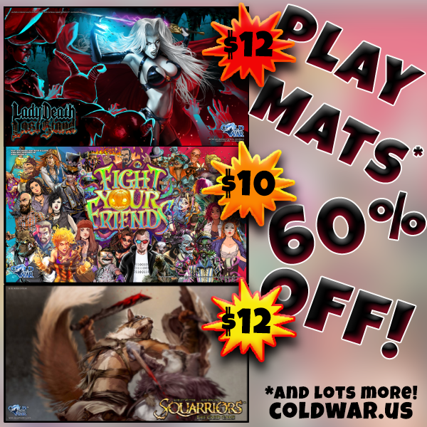 ColdWarOfficial's tweet photo. As good as it gets! Shop now!! https://t.co/u9sFxU9C9J

#squarriors #ladydeath #indiegames #indiecomics #fightyourfriends #ashleywitter #teamash https://t.co/sOOnTHqrlE