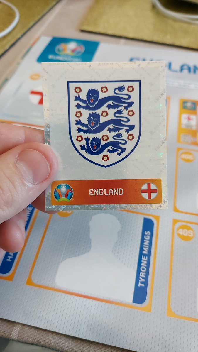 No greater feeling 😁 #EURO2020 #Panini