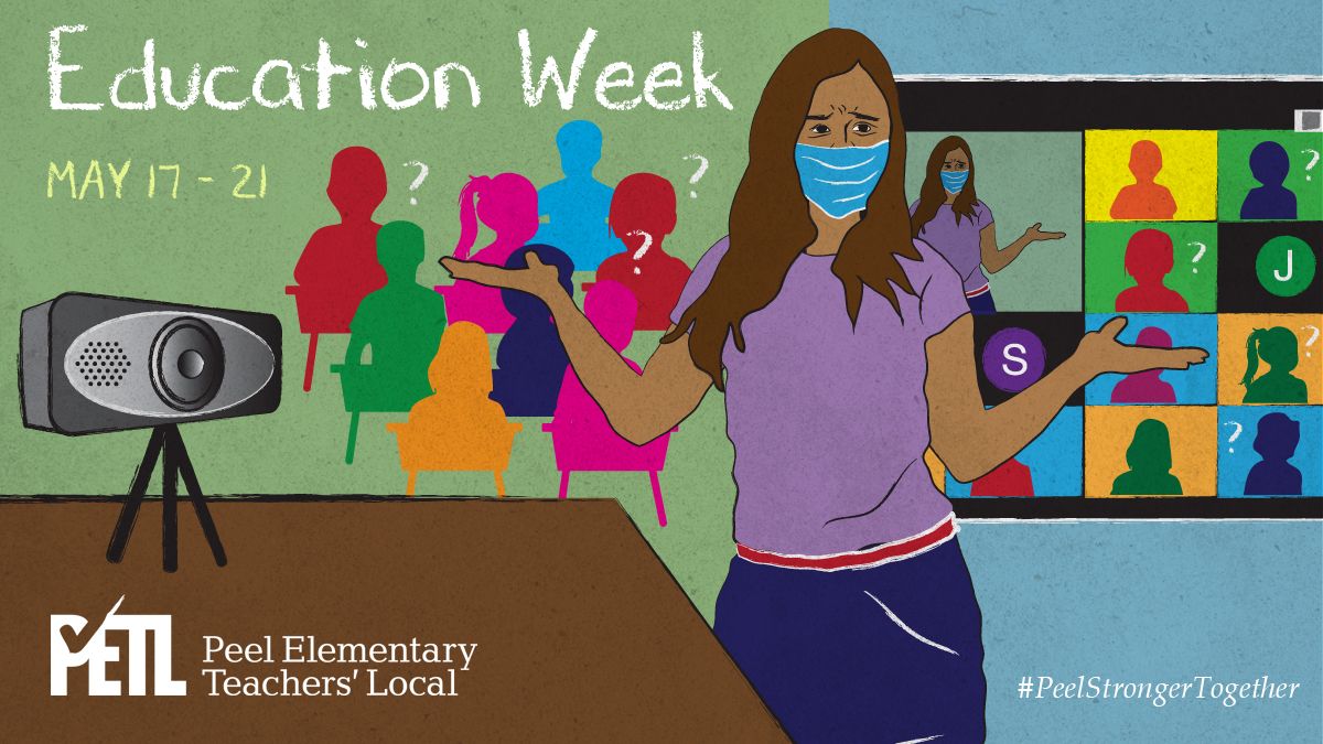 labeckford's tweet photo. As @PeelSchools celebrates Education Week #PeelStrongerTogether. PDSB remember Ss are the focus of ALL we do. #hybridhurtskids is fractured learning &amp; NOT student-centred education and is NOT #PeelStrongerTogether #ETFO #onlab @ETFOPeel #onted #NoHybrid https://t.co/mwl0enYhkX