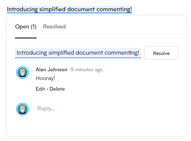 withcardinal's tweet photo. This week's Cardinal update is a huge overhaul of how we handle commenting within the app! https://t.co/PHAnQF8LWS