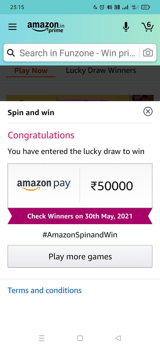 ganesh_yeware's tweet photo. #AmazonSpinandWin https://t.co/VkEiychcoD