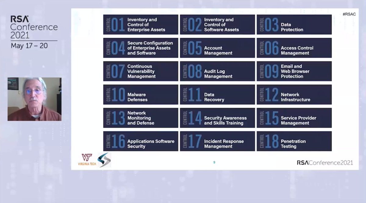 CISecurity's tweet image. With #CISControlsv8 we&apos;ve reduced the number from 20 to 18!  #RSAC
