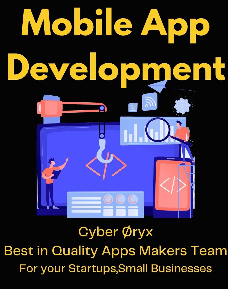 CyberOryx's tweet photo. Brief Description of Our Business Services That We Provide
-
#newbusiness #businessservices #businessgrowth #webdeveloper #webdevelopmnt
#softwaredevelopment
#digitalmarketingtips #mobileapplicationdevelopment
#appdesign #AppDev #appdevelopment #websecurity https://t.co/lxtKrKZngi