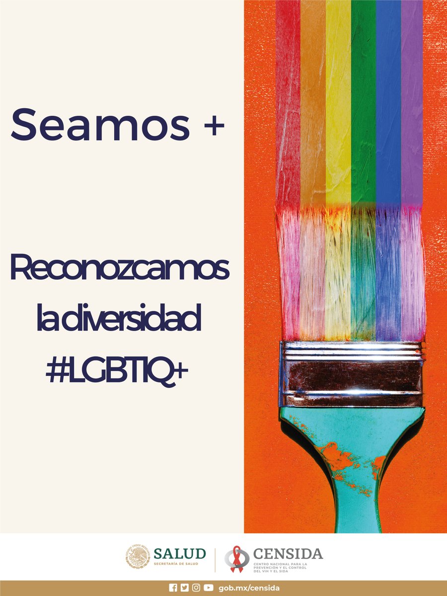 censida's tweet photo. El Día Nacional de la lucha contra la Homofobia,Transfobia y Bifobia es la expresión de respeto de una sociedad, en la que se acepta la diversidad y se reconocen los derechos de las personas independientemente de su orientación sexual e identidad de género. #MéxicoIncluyente https://t.co/8aeyRu5uET