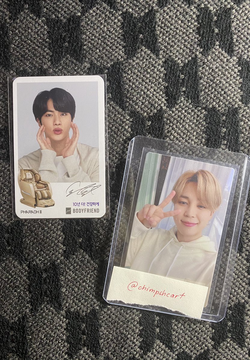 chimpshcart's tweet photo. ♡ #allisells — henloe! wts/lfb ~ ph only. 

ะ Bodyfriend - JIN 
ะ price: 650 + lsf
ะ onhand &amp; official
ะ mint condition

ะ loc: las piñas
ะ mod: ggx, sdd 
ะ mop: gcash [+15]/bpi 

ৎ bts bangtan park jimin jm ph https://t.co/VYdpKRYcc4
