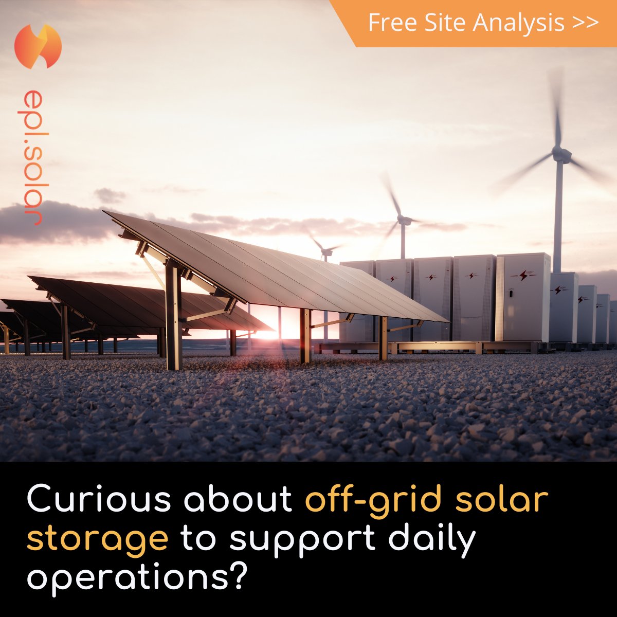 EplSolar's tweet image. Curious about off-grid solar storage to support daily operations?  youtu.be/rjUneR7POnk | #offgrid #solarenergy #solarbattery #solarpower #solarstorage #commercialsolar