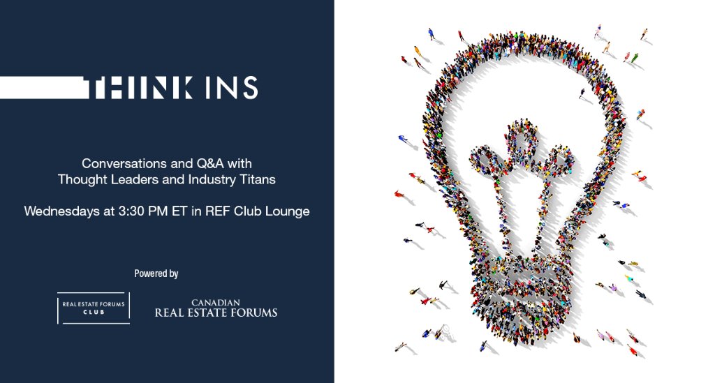 re_forums's tweet image. In this week’s #THINKIN segment you won’t want to miss Jeremy Wedgbury &amp;amp; Pierre Bergevin of @CMLSfinancial discuss where interest rates are headed and the availability of #capital. Join live on May 19 at 3:30PM ET in the #REFClub Lounge. Upcoming speakers: bit.ly/SeeWhatsOn