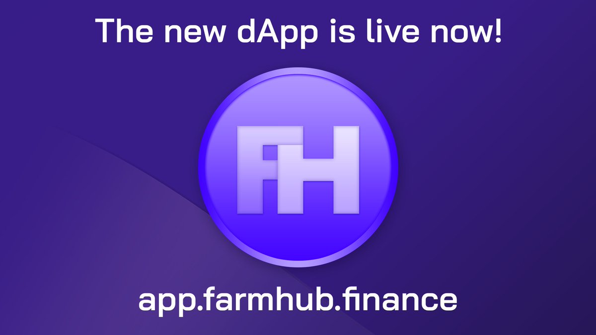 FarmHubBSC's tweet photo. 🥳🎉Our brand new dApp is now live!
Check out the trailer! 🥳🎉
https://t.co/x6irTMdwk3
#farmhub #bsc #bnb https://t.co/ge0sd6rasF