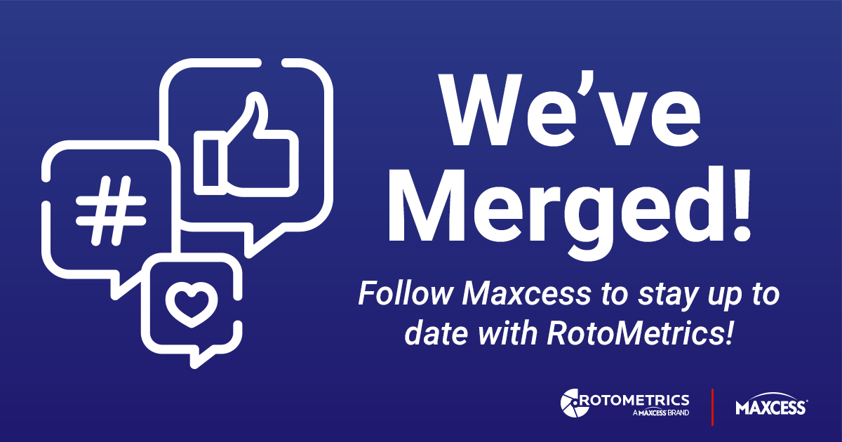 Have you been wondering what the team at RotoMetrics is up to? RotoMetrics has merged with Maxcess. Follow <a href="/Maxcess/">Maxcess</a> to stay up to date with the latest updates from our team.