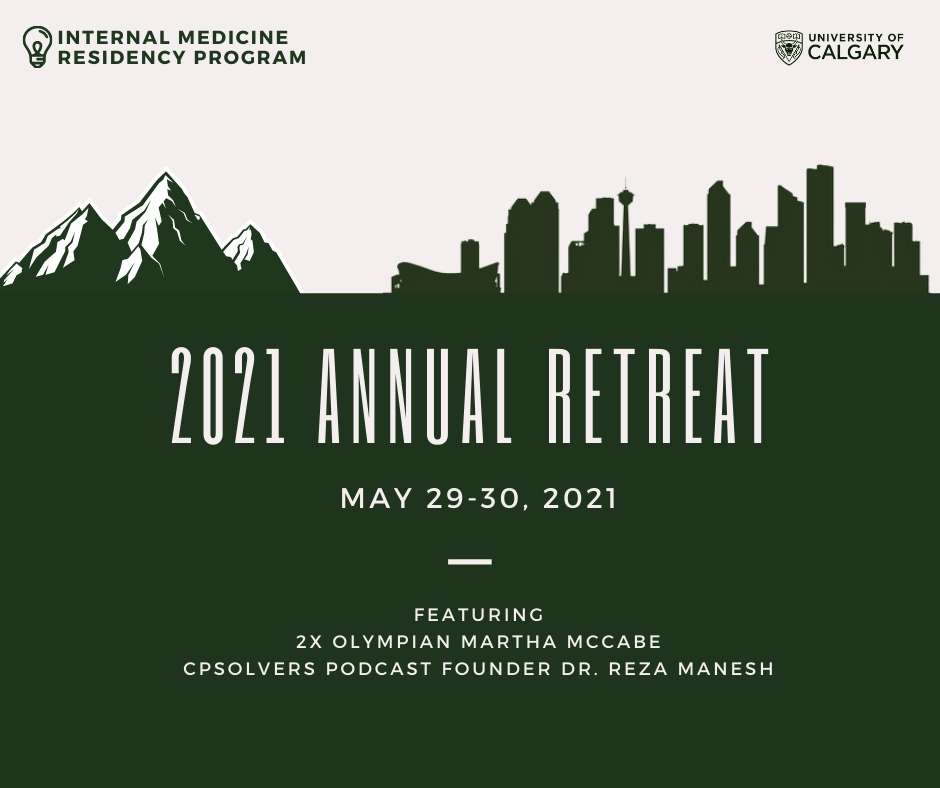 Calgary IMRP (@ucalgaryimrp) on Twitter photo Our annual retreat is right around the corner!
Looking forward to hearing from our keynote speakers <a href="/MarthMcC/">Martha McCabe</a> and @DxRxEdu
On this first virtual retreat, lots of other local guest speakers, fitness classes and events organized by our wellness committee! We can't wait! Our annual retreat is right around the corner!
Looking forward to hearing from our keynote speakers <a href="/MarthMcC/">Martha McCabe</a> and @DxRxEdu
On this first virtual retreat, lots of other local guest speakers, fitness classes and events organized by our wellness committee! We can't wait!