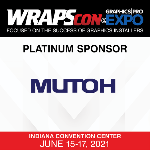 MutohAmerica's tweet photo. Industry-leading printers and software. Expert staff. In-booth demos from creative forces in the wrap industry. Are you in? Join MUTOH America in booth 301 at the GraphicsPRO Expo WRAPSCON show June 15-17 in Indianapolis. #carwraps #vinylwrap #wrapsesh https://t.co/TAukn99U6C