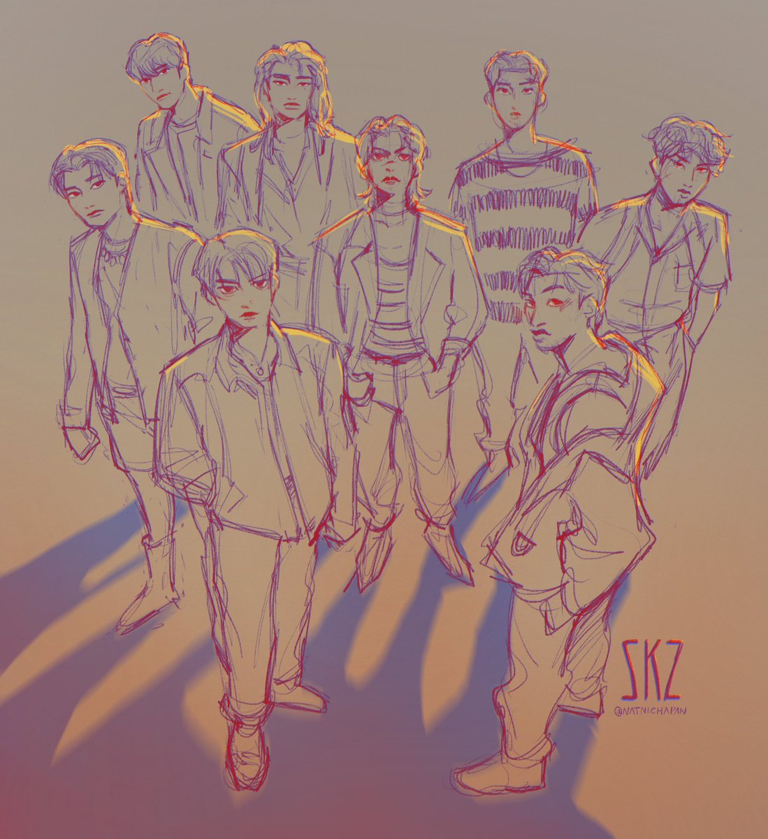 natnichapan's tweet photo. 1st Look #Straykids https://t.co/TuYcUbaCe8